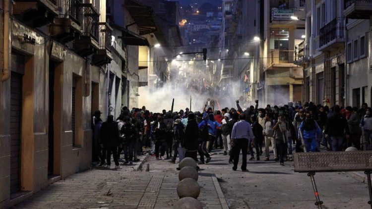 Manifestaciones en Quito