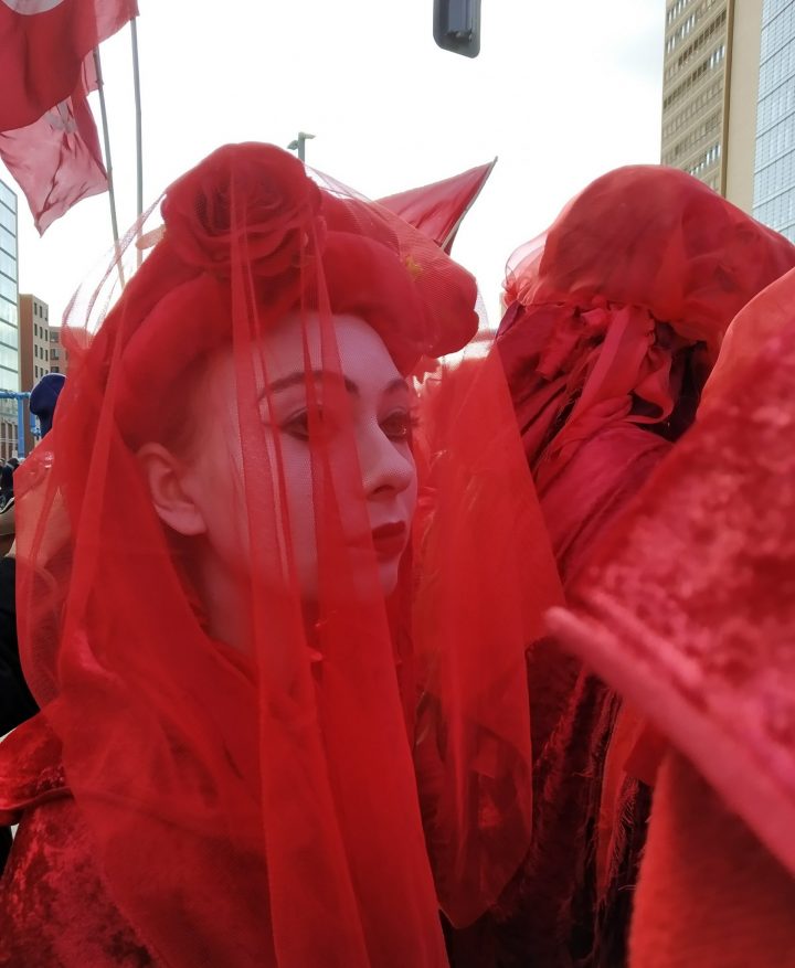 Extinction Rebellion in Berlin - Gewaltfreiheit an erster Stelle