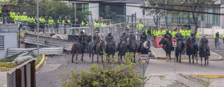 Repression in Yesterday's Protests in Quito