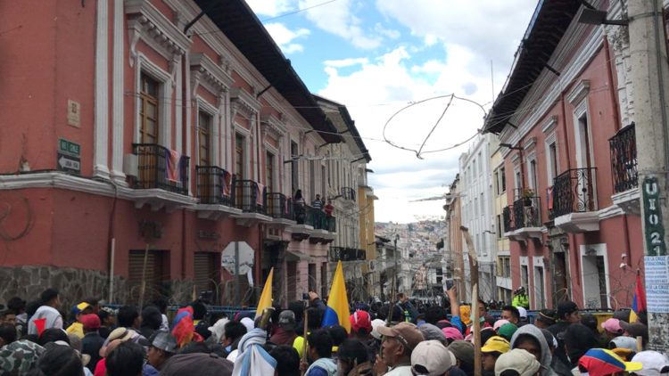 Anti-Austerity Protests Shut Down Quito