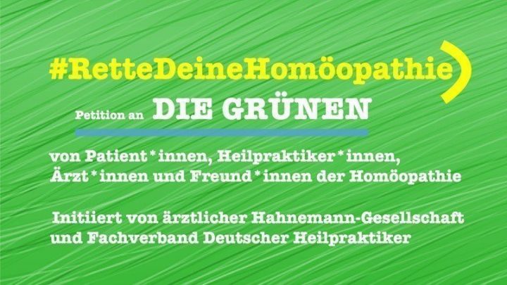 Obwohl die WHO schon seit Jahren vor der zunehmenden Antibiotika-Resistenz warnt, wollen Bündnis 90/Die Grünen nun erwägen, die Homöopathie in Deutschland faktisch abzuschaffen. Das ist nicht nur unverantwortlich, sondern auch unsozial, und die Petition #RetteDeineHomöopathie wehrt sich dagegen.