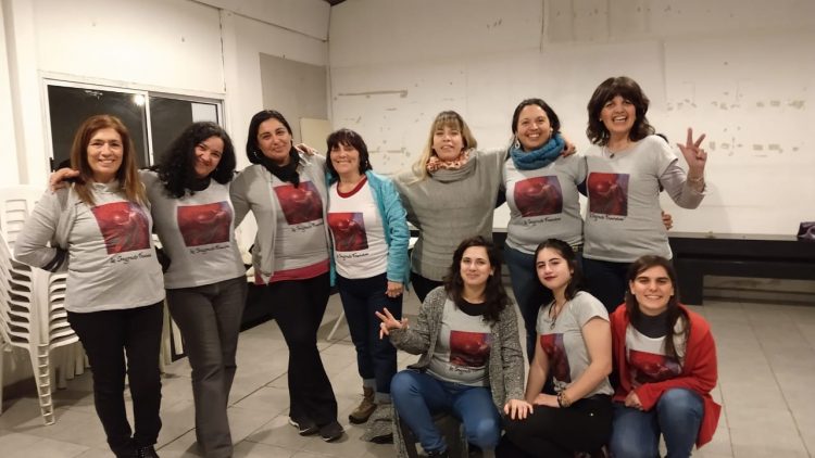 Le Féminin sacré dans la 34ème Rencontre plurinationale des femmes et dissidentes à la ville de La Plata, Argentine