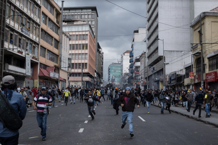 Lage in Ecuador eskaliert