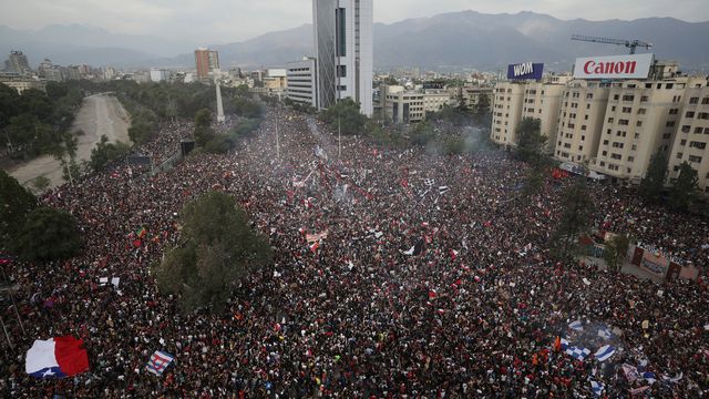 People’s protests pass more than a month in Chile