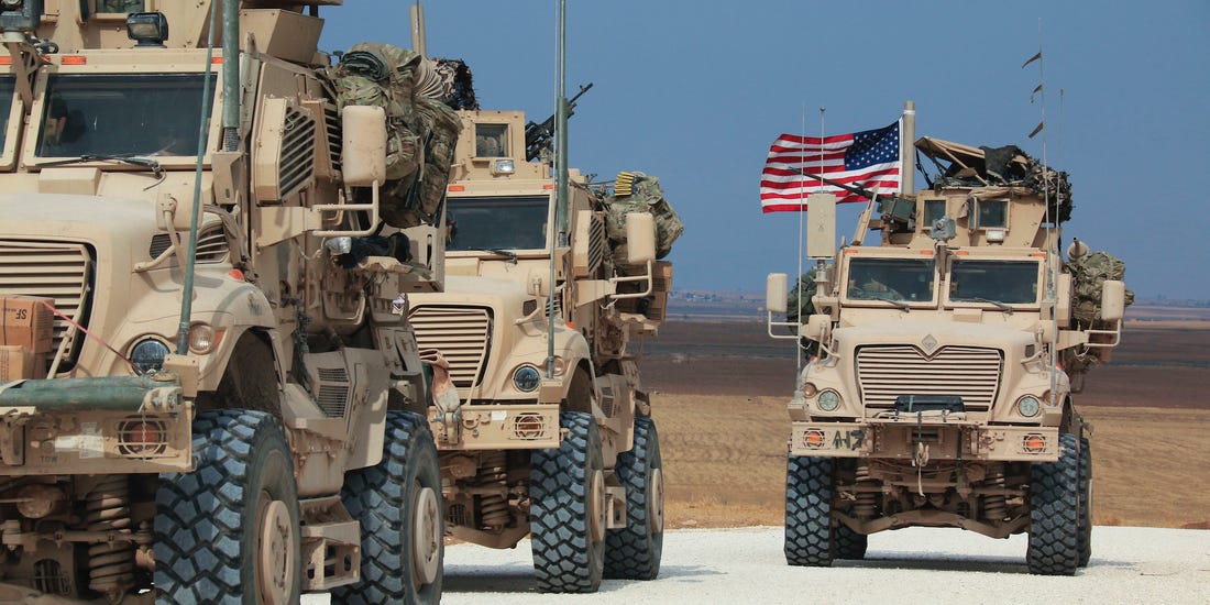 Proposed withdrawal of US troops in Syria