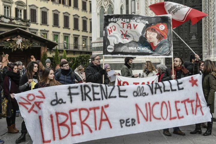 Anche a Firenze presidio per la libertà di Nicoletta Dosio