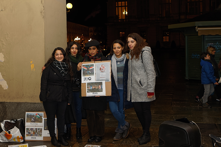 Flash mob Shab-Yalda a Torino