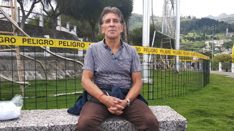 Juan Gómez, 2da Marcha Mundial por la Paz y la No-violencia en Ecuador