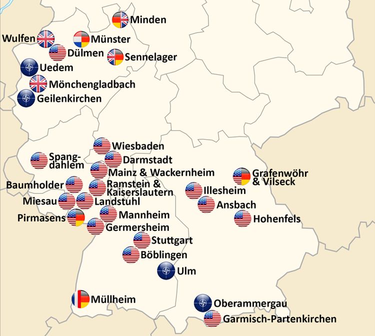 US-Militärbasen in Deutschland schließen