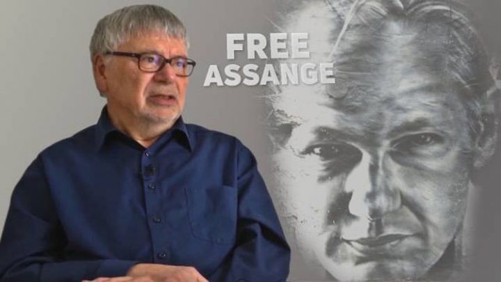 Gerhard Baisch: "Free Assange now!"