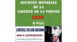 El 3 de Mayo, Día Mundial de la Libertad de Prensa, vamos a gritar: “¡Liberen a Julian Assange!”