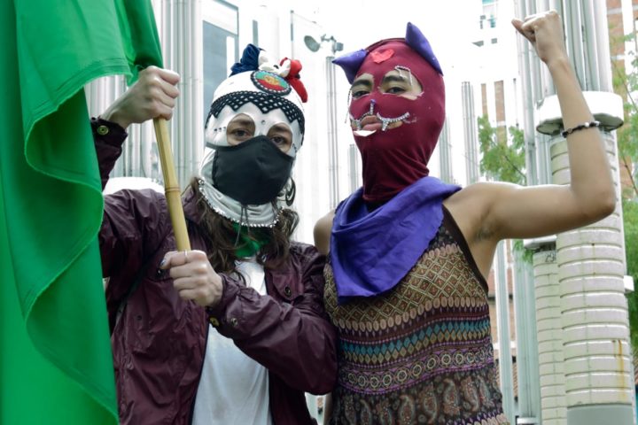 Plantón por la Vida de las Mujeres en Medellín