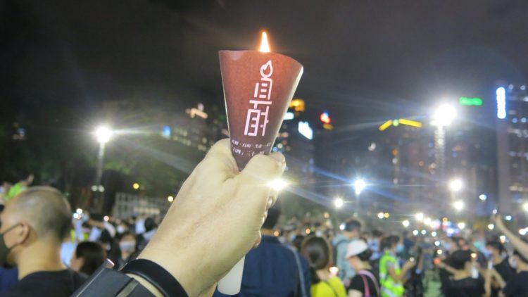 Hongkong 2020: Gedenken an das Tiananmen-Massaker in Bildern