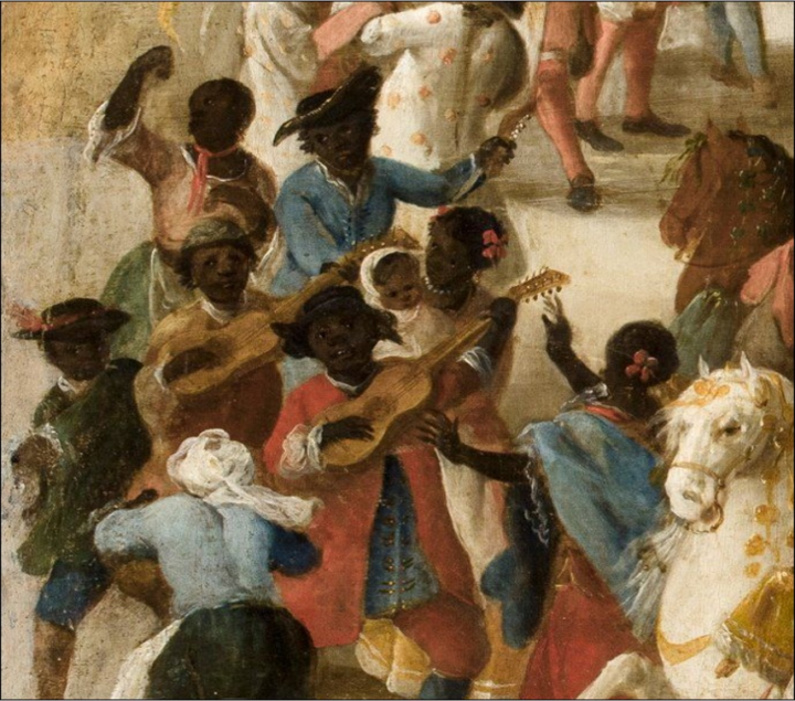 Domingo Martínez. Carro del Aire. Detalle. 1747. Sevilla, Museo de bellas Artes.