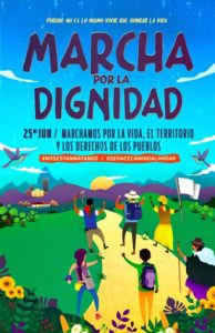 Marcha por la Dignidad en Colombia