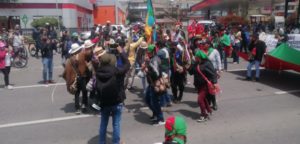 Marcha por la Dignidad llegó a Bogotá