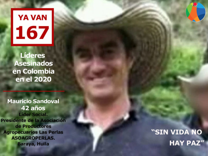 Mauricio Sandoval asesinado