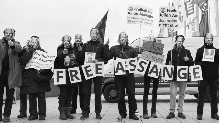 Hamburg4Assange organisiert Demonstration für Julian Assange