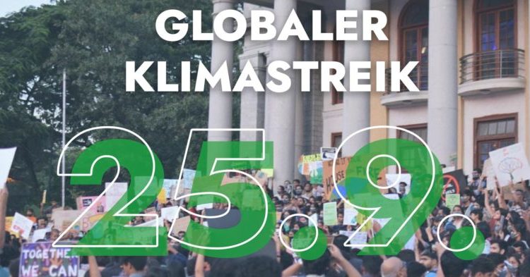 KEIN GRAD WEITER! For Future-Bündnis und Klimabewegung rufen zur Teilnahme am globalen Klimastreik am 25.9.2020 auf