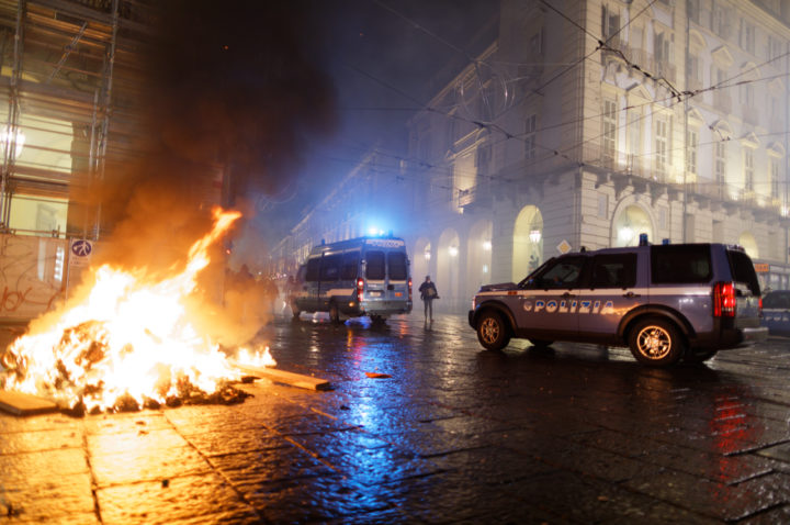 Disordini a Torino