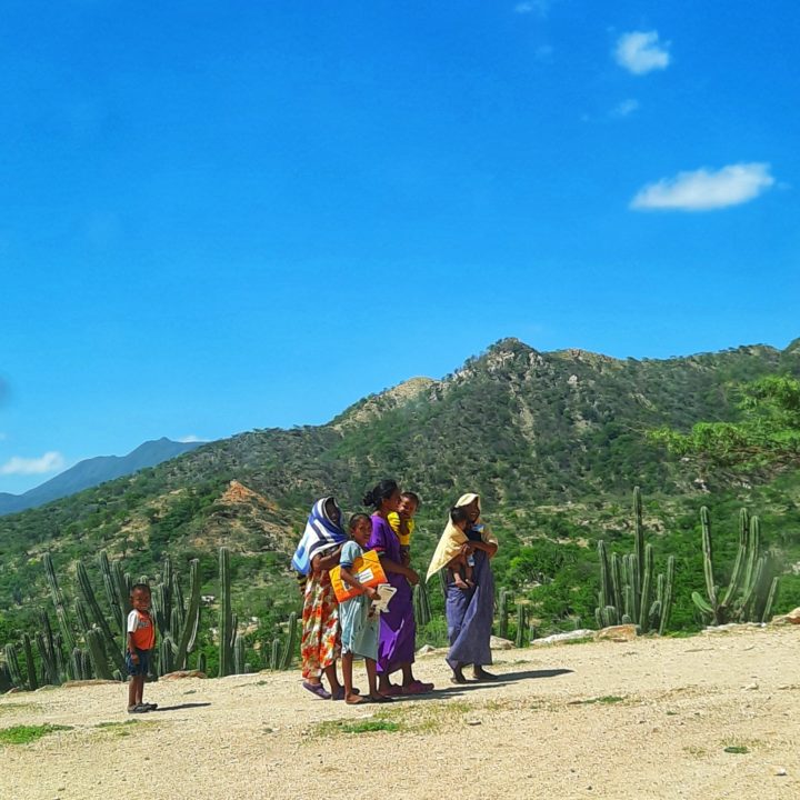 Indígenas Wayuu, La Guajira, Colombia