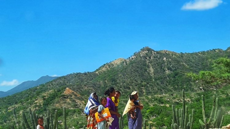 Indígenas Wayuu, La Guajira, Colombia
