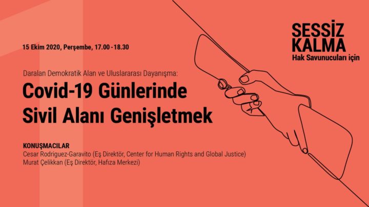 Panel: Covid-19 Günlerinde Sivil Alanı Genişletmek
