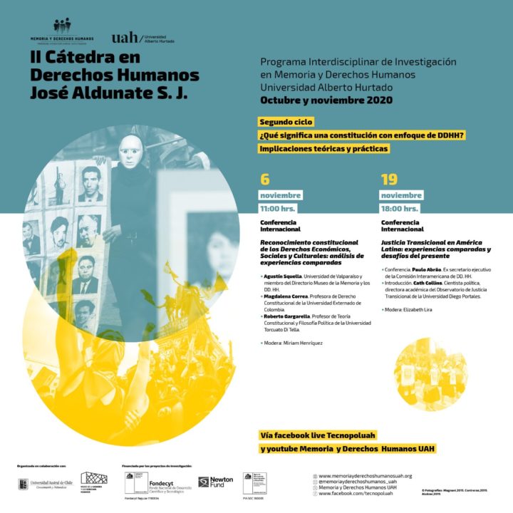 II Cátedra en Derechos Humanos José Aldunate S.J.