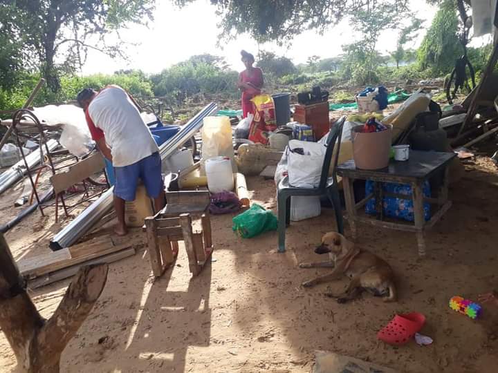 Desalojo indígenas Wayuu