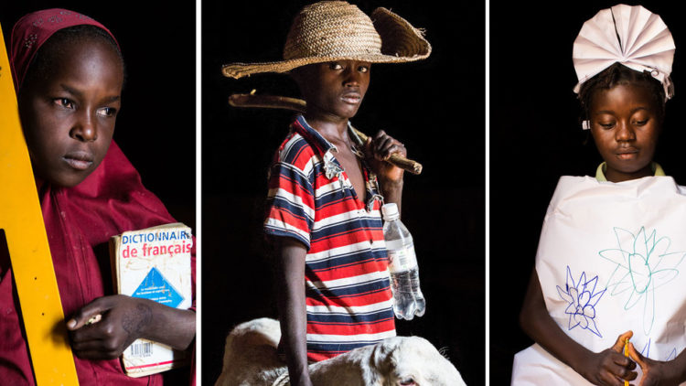Vom Präsidenten bis hin zum Schäfer – Die Traumberufe von vertriebenen Kindern in der Sahelzone