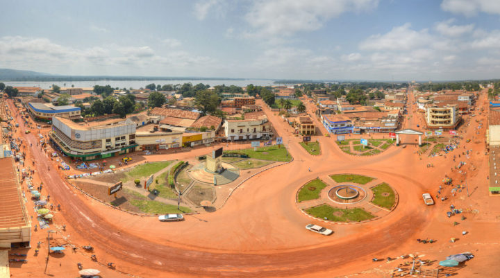 Bangui city centre