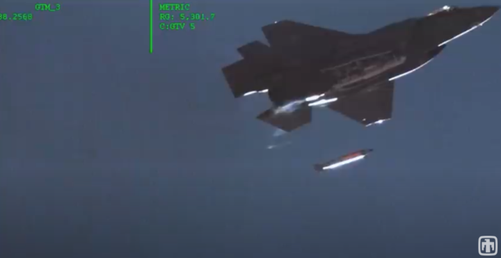Gli F-35 bombardano Gaza