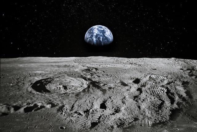 Tierra vista desde la Luna