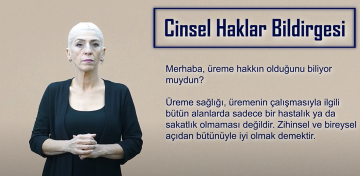 Cinsel Haklar Bildirgesi İlk Kez İşaret Dilinde Yayınlandı