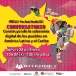 FSM 2021 / Conversatorio: Construyendo la soberanía digital de los pueblos en América Latina y el Caribe