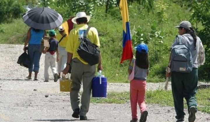 Cada media hora es desplazada una persona en Colombia