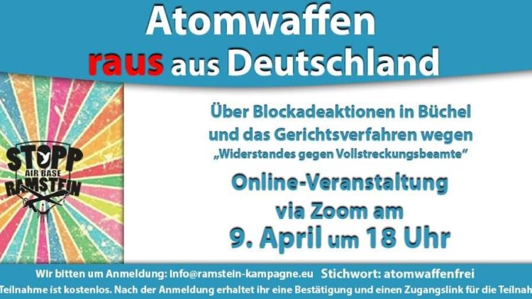 Atomwaffen raus aus Deutschland – Über Blockadeaktionen in Büchel
