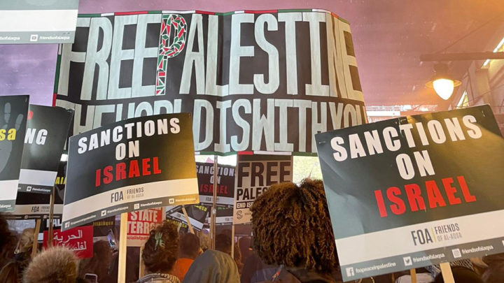 Pro-Palestinian March, London, May 22, 2021 (Credit: Ellen Allde)