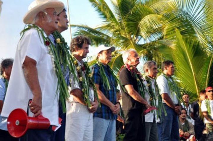 Commemorazione a Papeete in ricordo delle vittime
