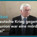Offener Brief: Gedenkrede von Frank-Walter Steinmeier zum Jahrestag des deutschen Überfalls auf die Sowjetunion