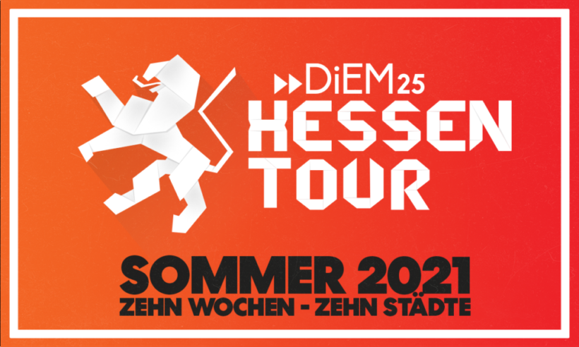 DiEM25 startet Veranstaltungsreihe in Hessen