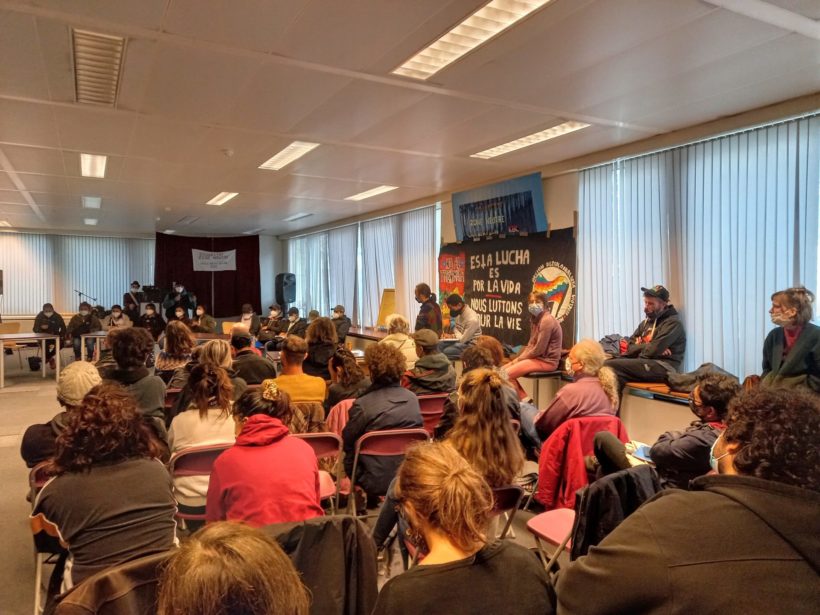 Delegation der zapatistischen Bewegung in Brüssel begrüßt