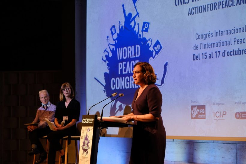 Zweiter Weltkongress für den Frieden findet in Barcelona statt