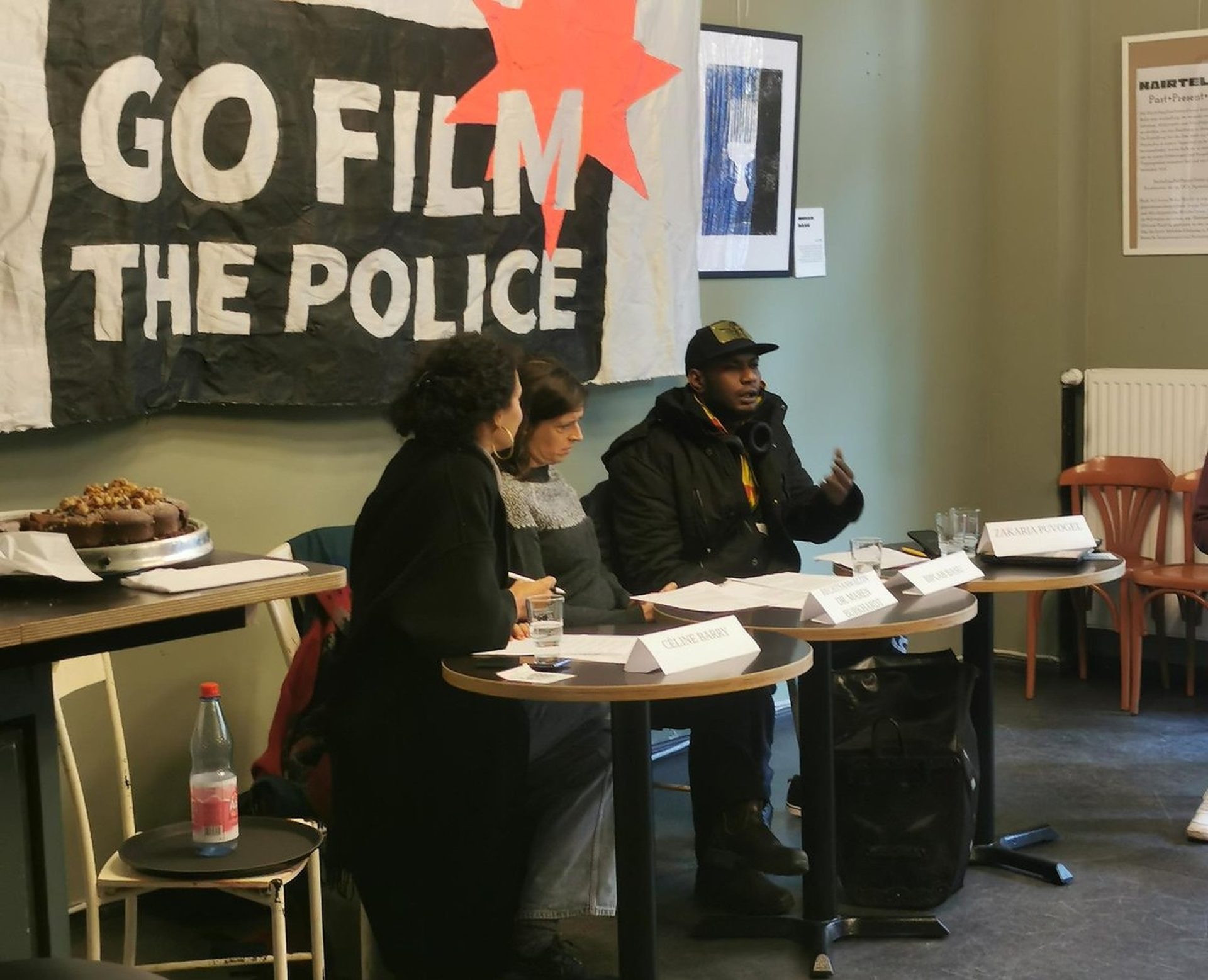 Kampagnenstart "GO FILM THE POLICE"
