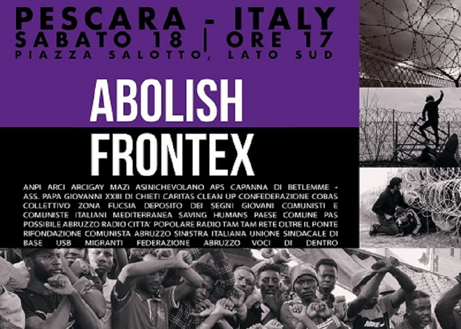 Abolish Frontex – Manifestazione a Pescara