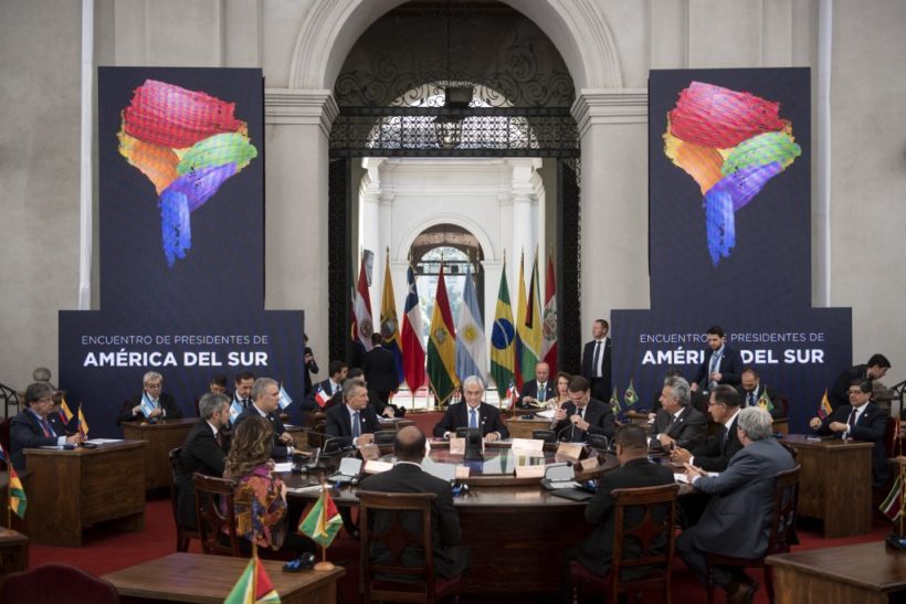 Cumbre de Prosur en Chile | Foto de Presidencia Chile