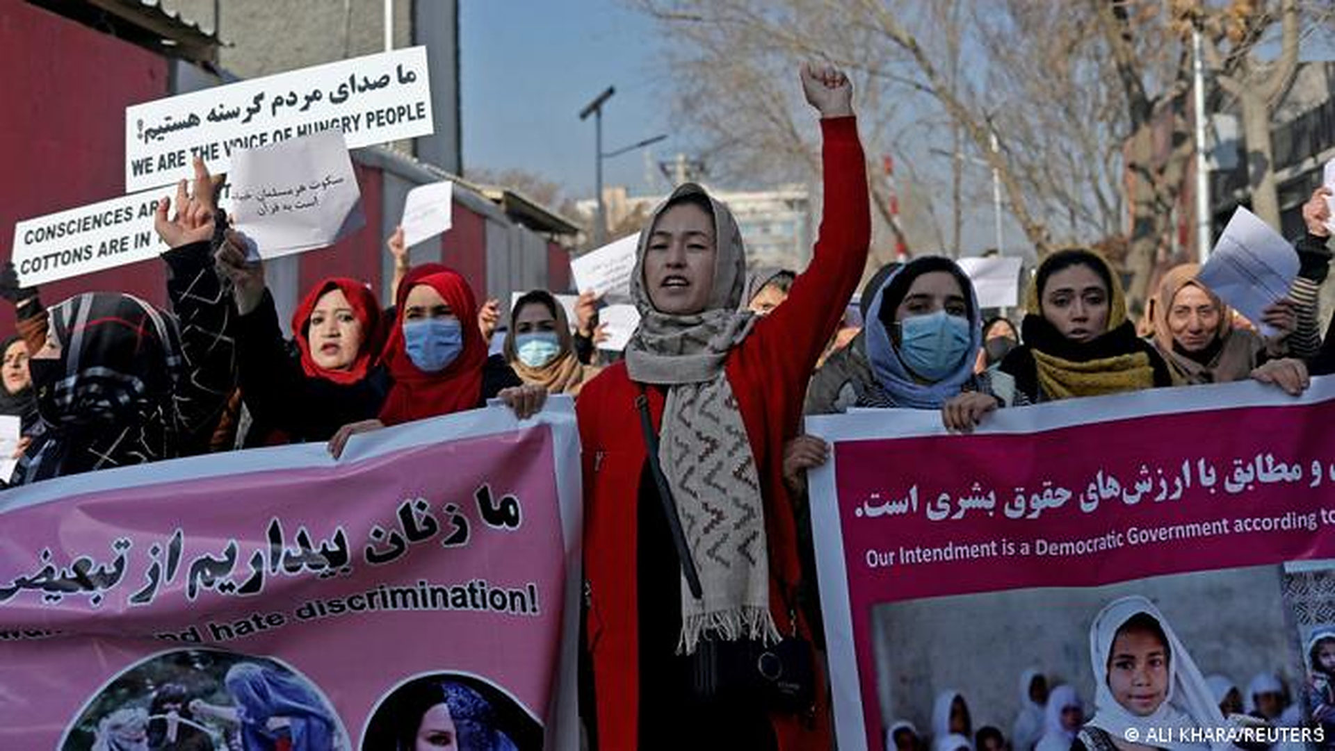 Afghanische Frauen geben Hoffnung nicht auf