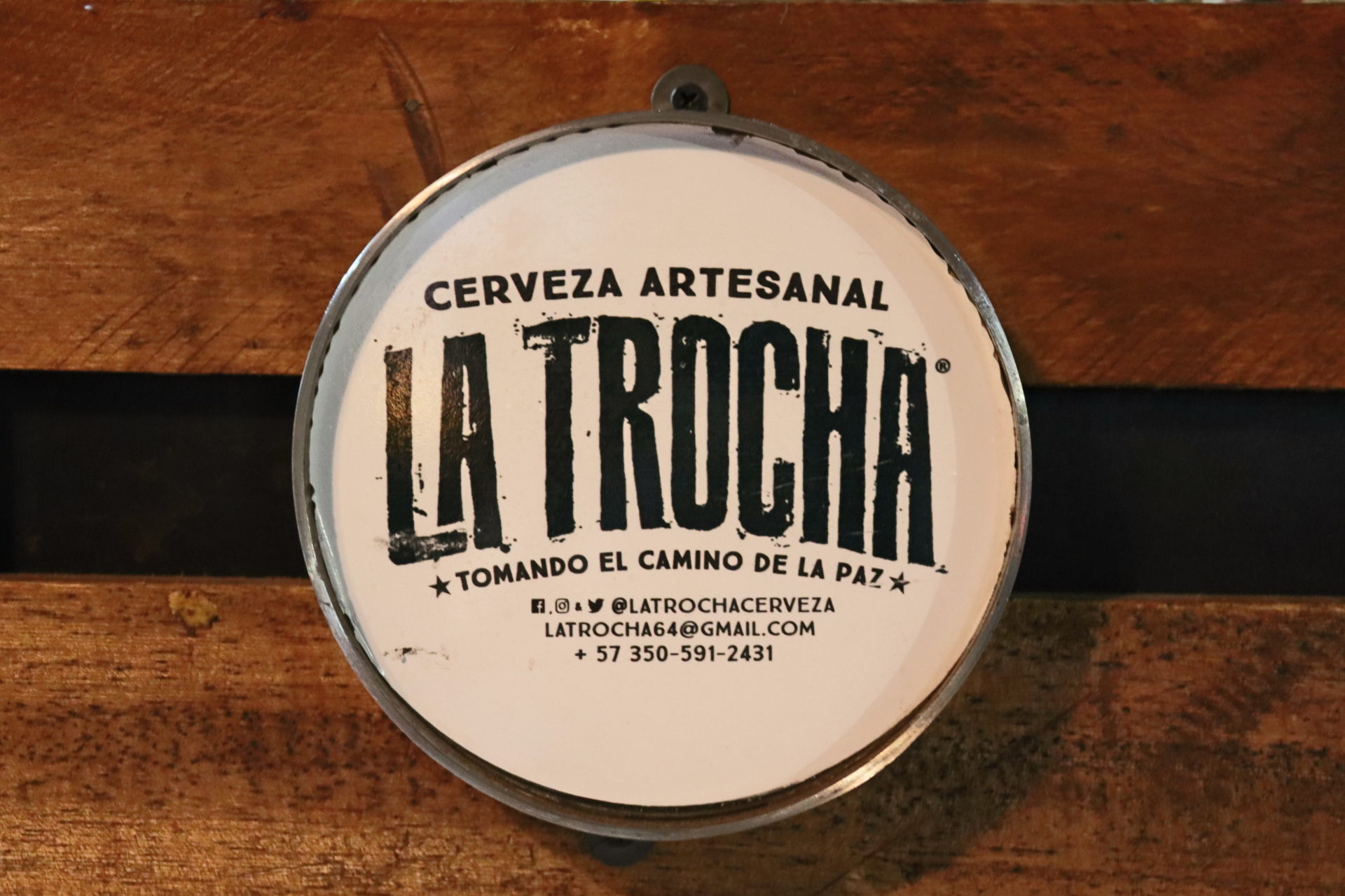 La Trocha, ein Bier für den Frieden