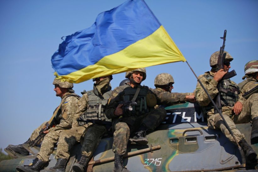 Military exercises in Eastern Ukraine 2015