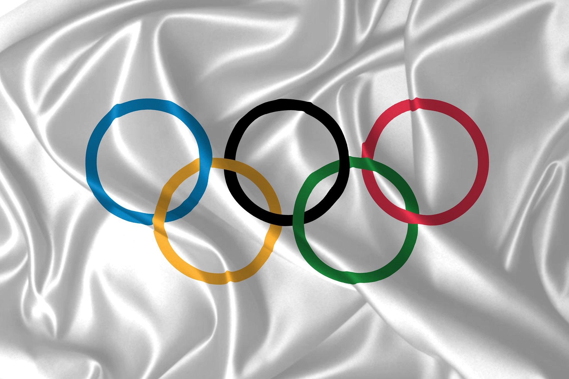Flagge der Olympischen Spiele